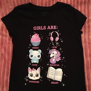 Girls Are… T-shirt size 10/12